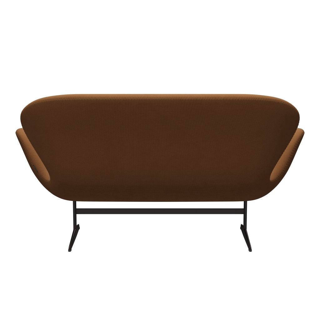 Fritz Hansen Swan Sofa 2 plazas, bronce marrón/fama marrón claro (61131)