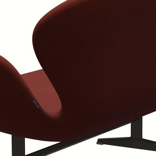 Fritz Hansen Canapé de cygne 2 places, bronze marron / renom brun clair (63076)