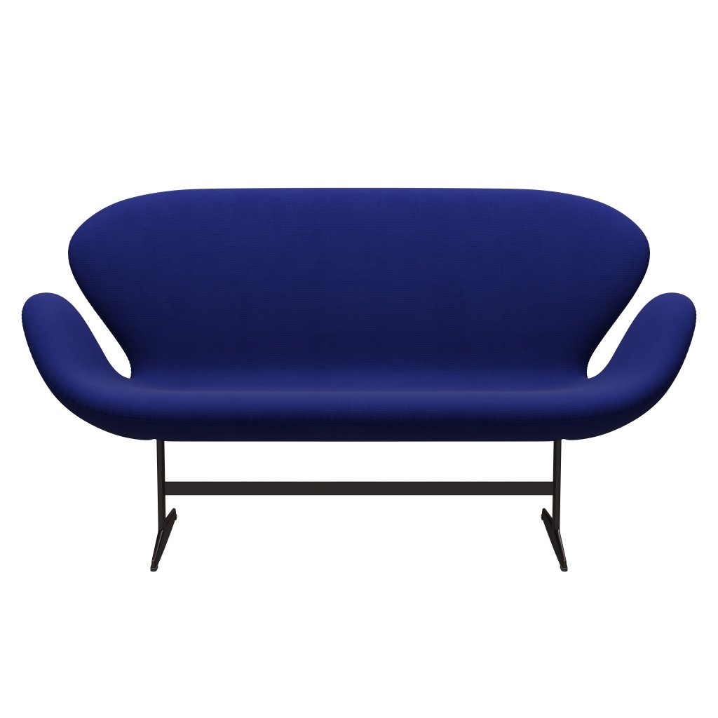 Fritz Hansen Swan divano 2 posti, bronzo marrone/fama blu scuro (66032)