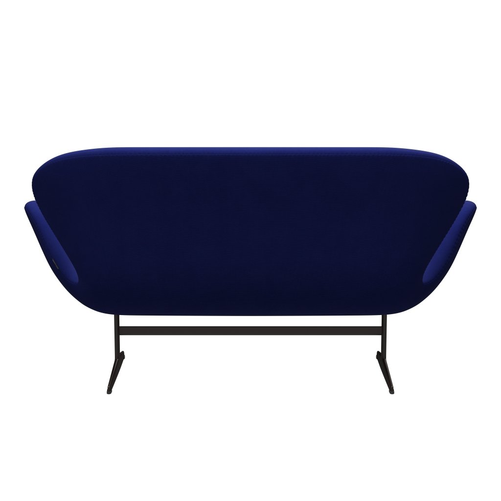 Fritz Hansen Swan Sofa 2-Sitzer, Braun Bronze/Fame Navy (66032)