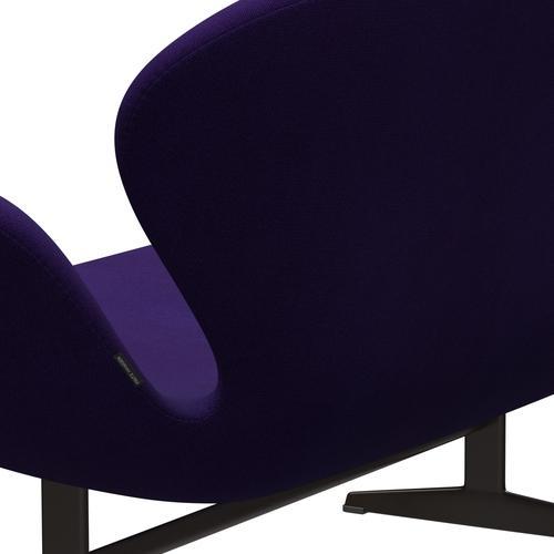 [product_category]-Fritz Hansen Swan Sofa 2 Seater, Brown Bronze/Hallingdal Violet-Fritz Hansen-3321-HAL702-BBBASE-FRI-5