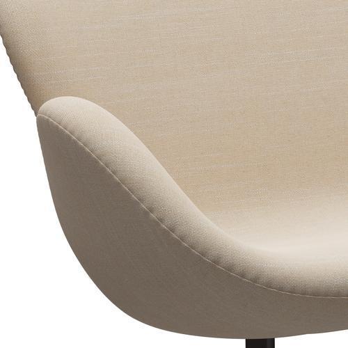 [product_category]-Fritz Hansen Swan Sofa 2 Seater, Brown Bronze/Sunniva Crème/Sand-Fritz Hansen-3321-SV423-BBBASE-FRI-7