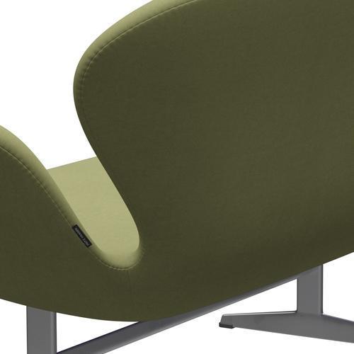 Fritz Hansen Swan Sofa 2 -zits, zilvergrijs/comfortgrijs (68009)