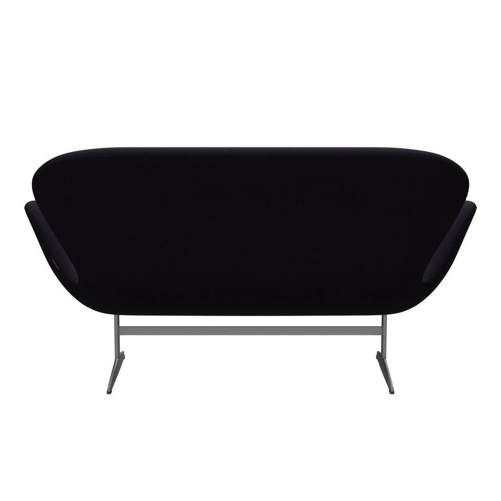 Fritz Hansen Swan Sofa 2 Seater, Silver Grey/Fame Bordeaux (64055)