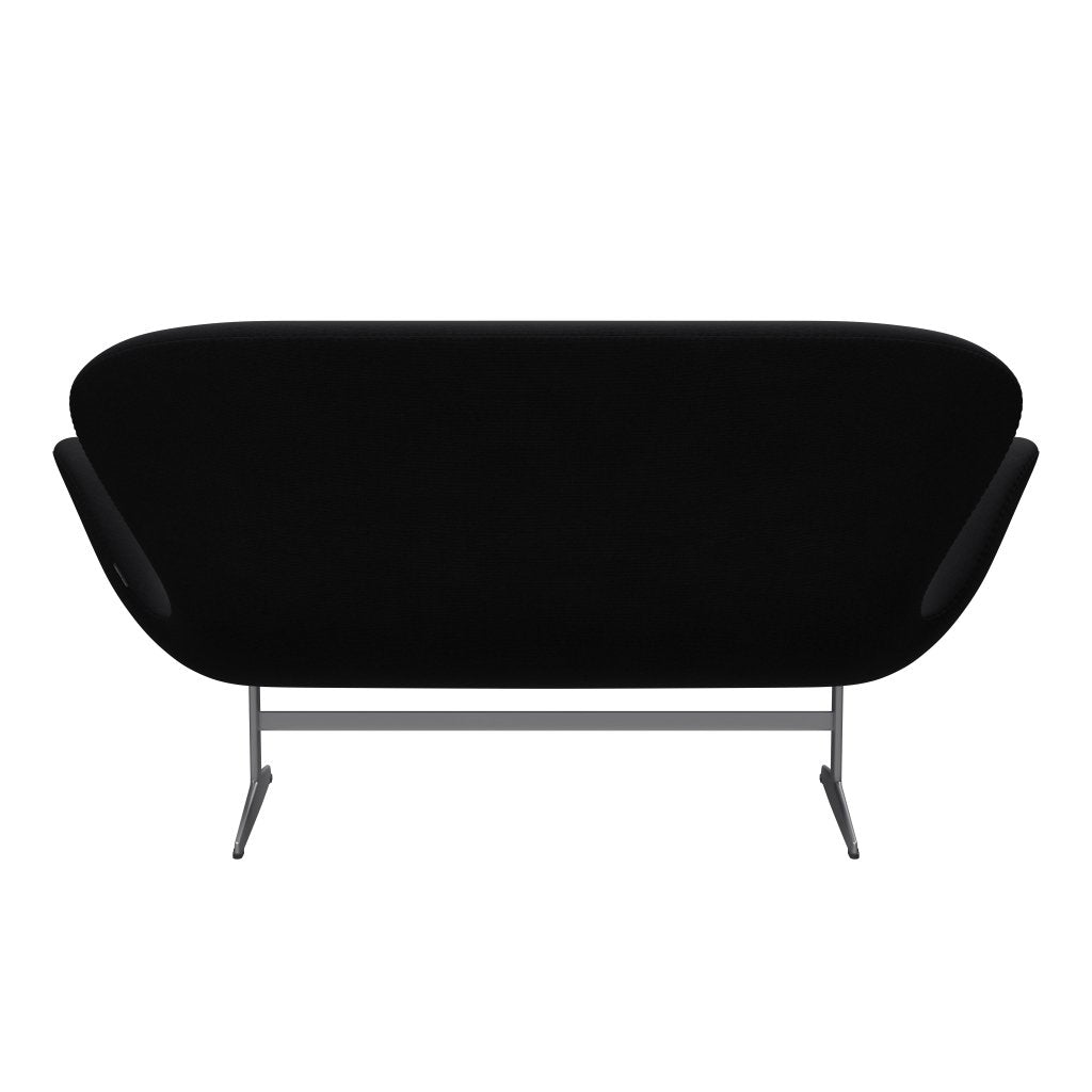 Fritz Hansen Swan Sofa 2-Sitzer, Silbergrau/Fame Grau (60051)