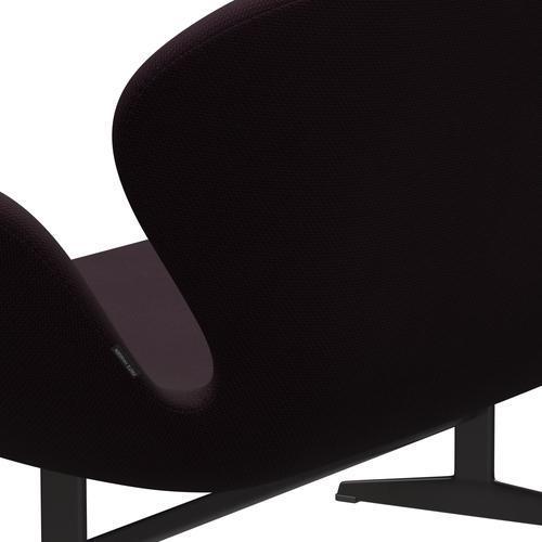 [product_category]-Fritz Hansen Swan Sofa 2 Seater, Warm Graphite/Diablo Plum-Fritz Hansen-3321-DIA301-WGBASE-FRI-5