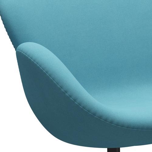 [product_category]-Fritz Hansen Swan Sofa 2 Seater, Warm Graphite/Divina Turquoise Light-Fritz Hansen-3321-DIV836-WGBASE-FRI-7