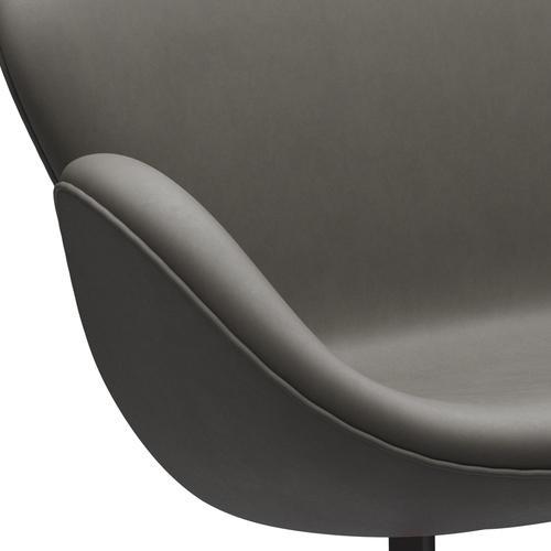 Fritz Hansen Canapé de cygne 2 places, graphite chaud / lave essentielle