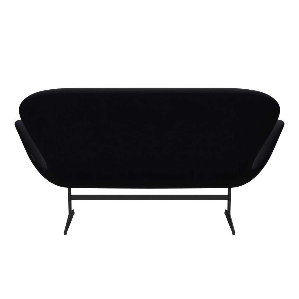 Fritz Hansen Swan Sofa 2-Sitzer, Warm Graphit/Fame Bordeaux (64055)