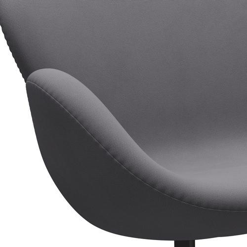 Fritz Hansen Canapé de cygne 2 places, graphite chaud / renommée gris (60078)