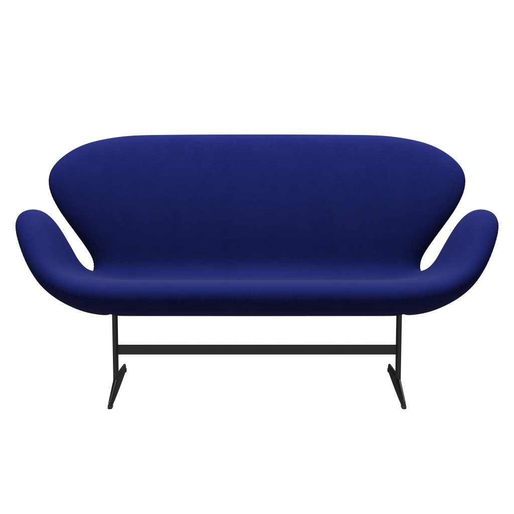 Fritz Hansen Swan Sofa 2 sæta, heitt grafít/frægð sjóher (66032)