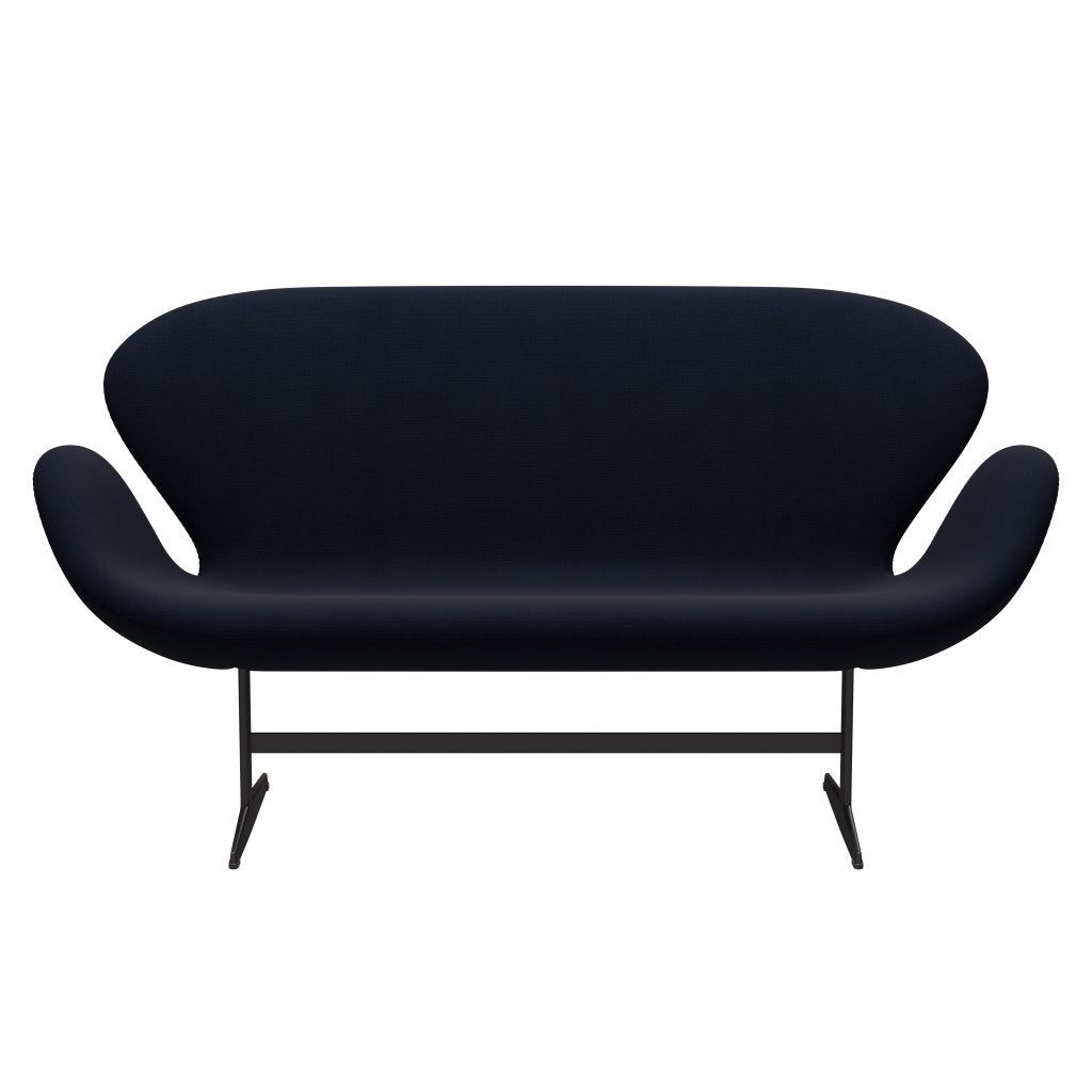 Fritz Hansen Swan Sofa 2 -sæder, Warm Graphite/Fame Navy (66061)