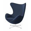  The Egg Lounge Chair Fabric Christianshavn Blue Uni