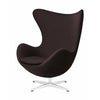  The Egg Lounge Chair Fabric Christianshavn Dark Red Uni