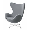  The Egg Lounge Chair Fabric Christianshavn Light Grey Uni