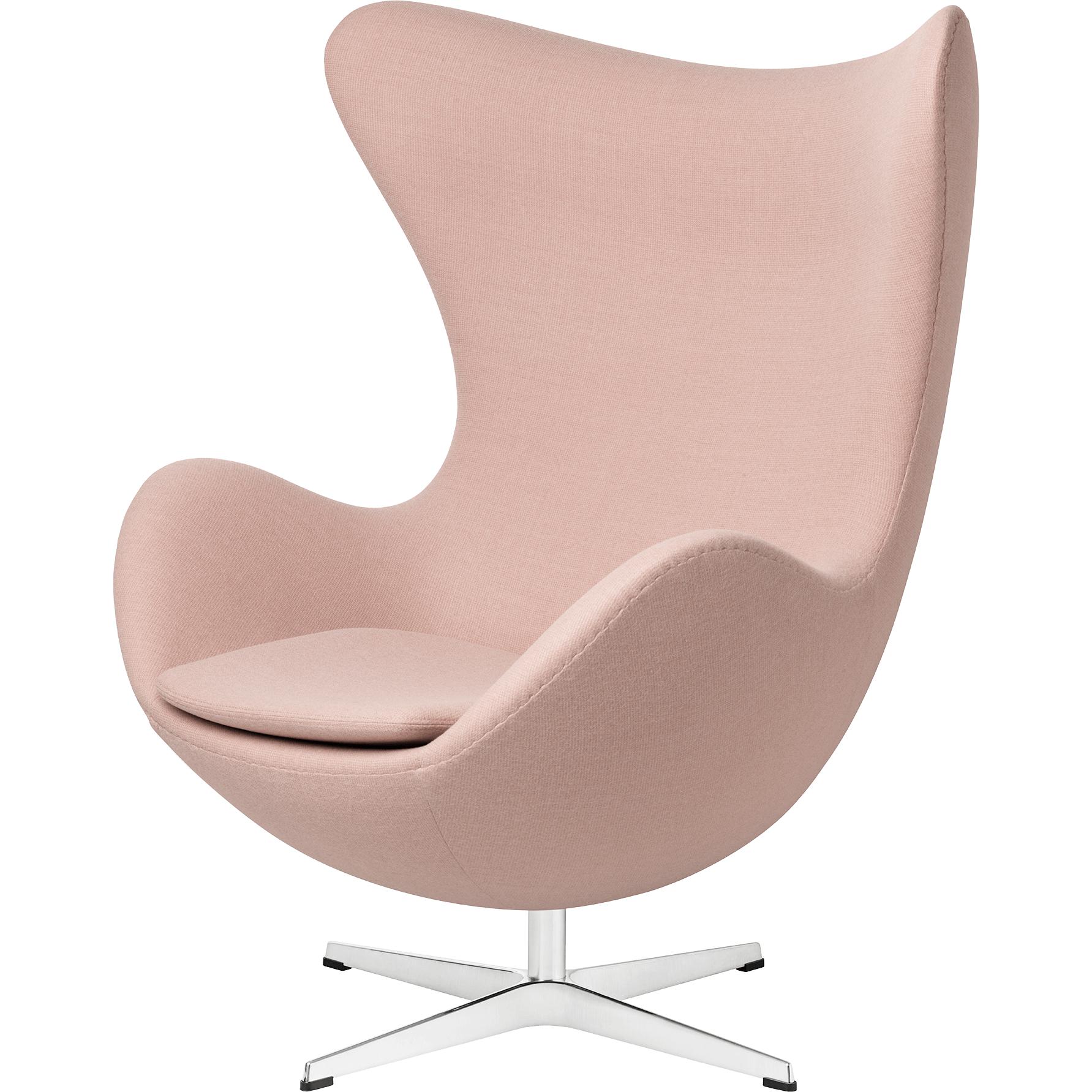 Fritz Hansen The Egg Lounge Chair Fabric, Fritz Hansen Pink