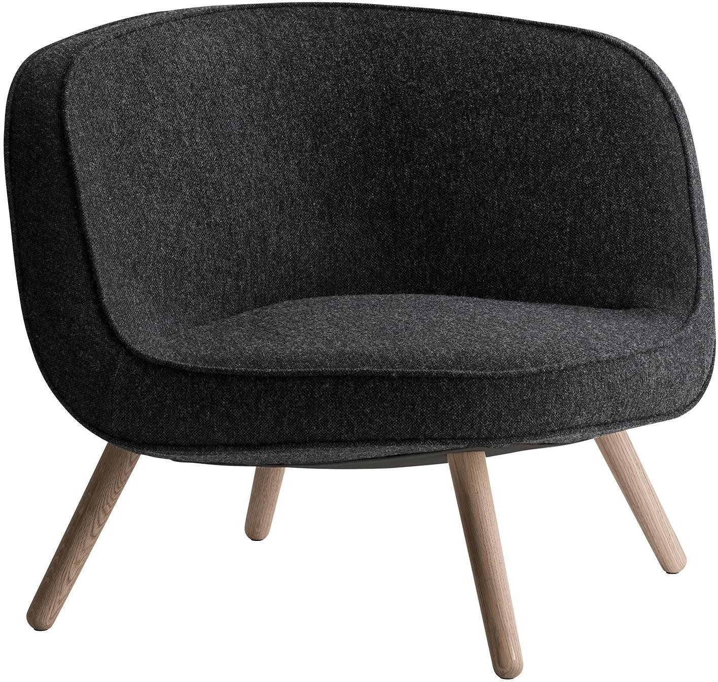 Fritz Hansen Via57 Lounge Chair, Hallingdal Black