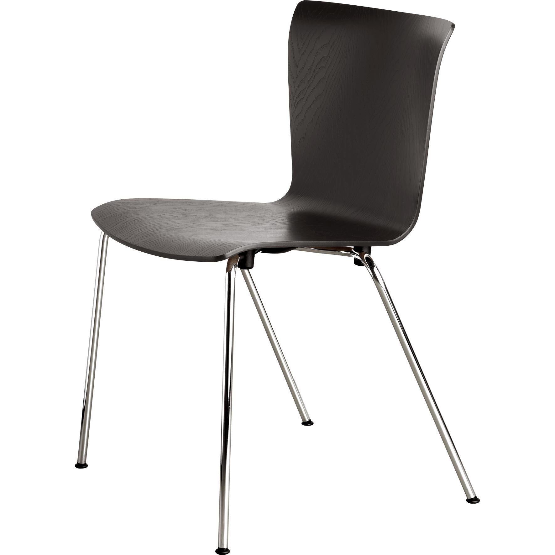 Fritz Hansen Vico Duo VM110 Stol Chrome Legs, Oak