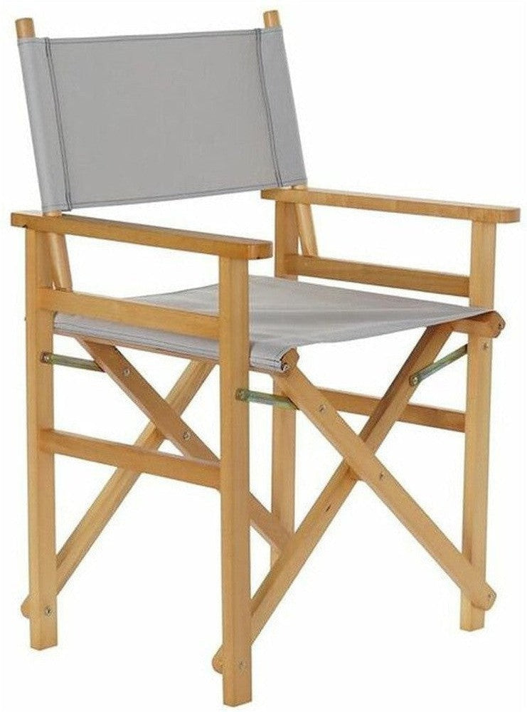 Garden chair DKD Home Decor Grey Natural Pinewood 56 x 48 x 87 cm (56