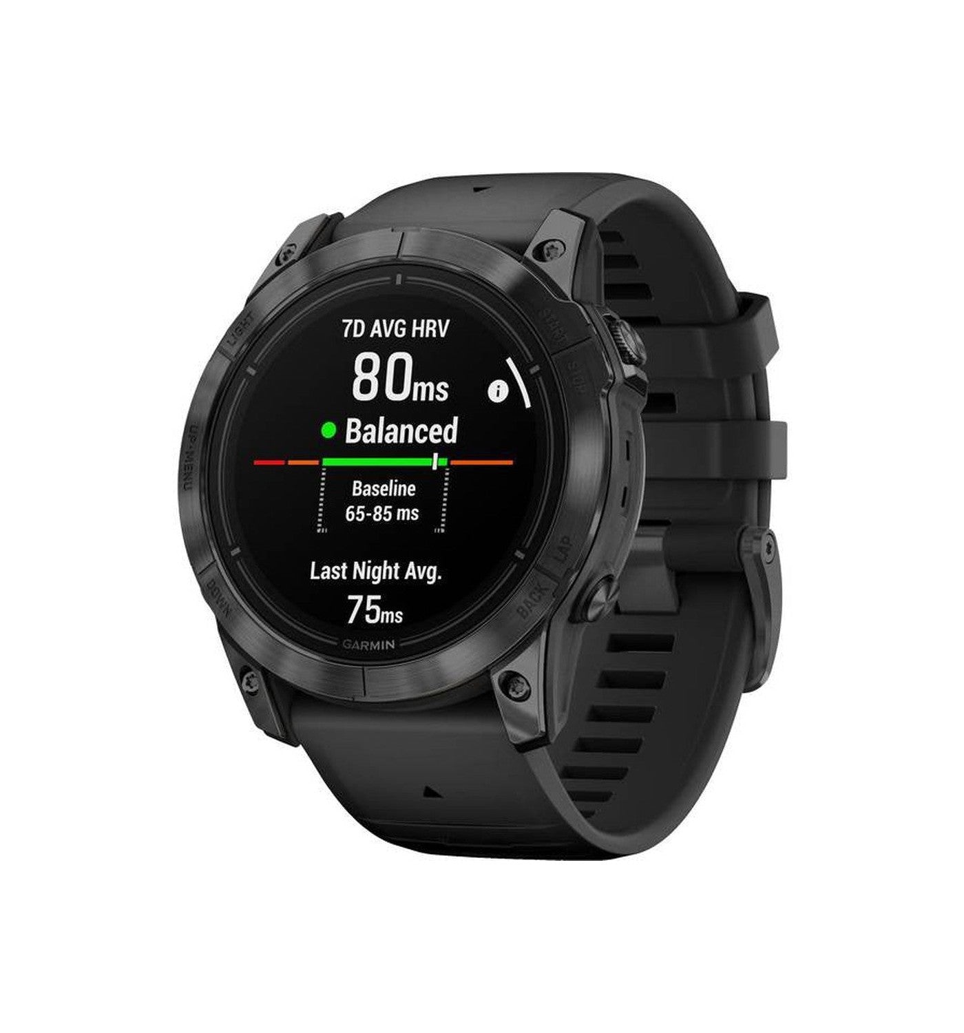 Garmin Epix Pro（Gen 2）51mm标准版带有硅胶带