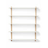 GEJST NIVO SHELF E LARME, OAK LIGHT/BIANCO