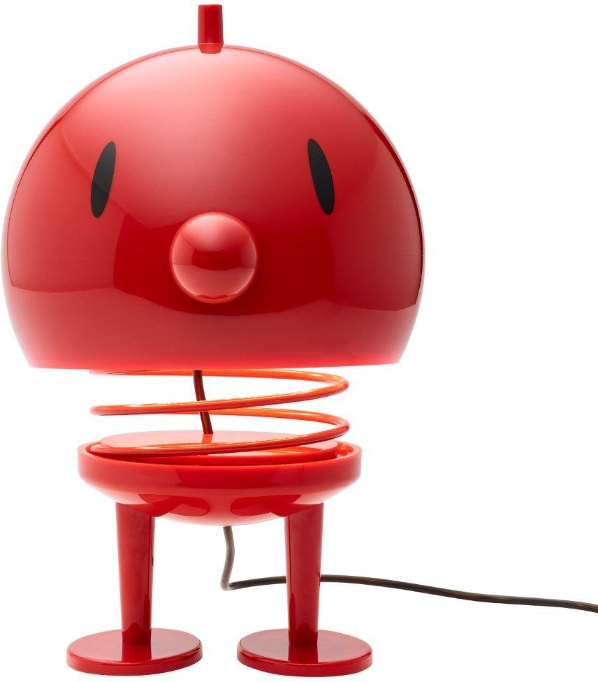 Hoptimist Bumble Table Lamp Red, 23cm