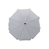 House Doctor Beach/Garden Umbrella, Hdoktogon, nero/bianco