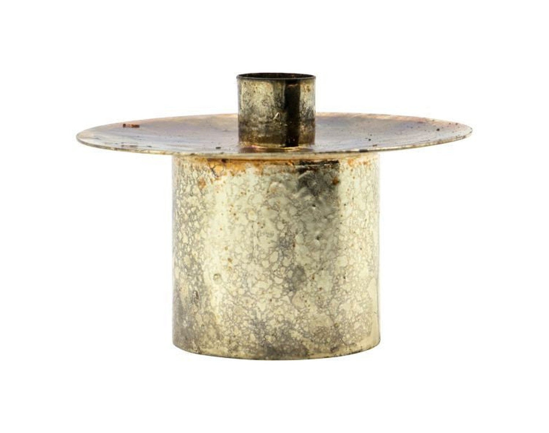 Huslæge Candle Holder, HDSIMB, Antique Metallic