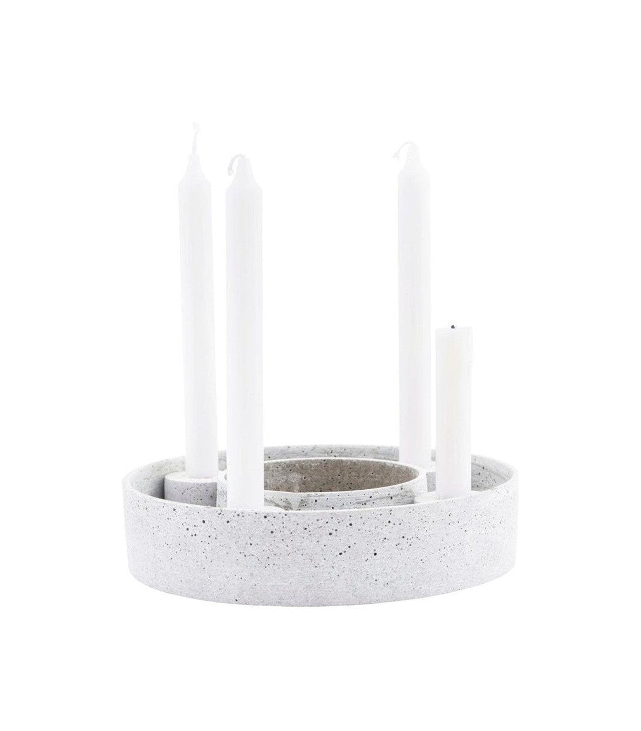 House Doctor Candle Stand, Hdthe Ring, harmaa