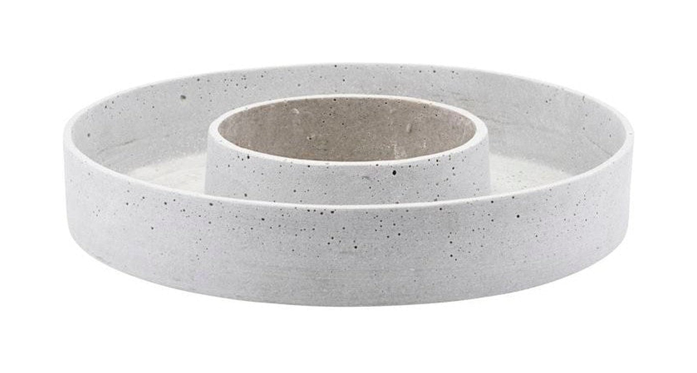 House Doctor Candle Stand, Hd the Ring, Grey