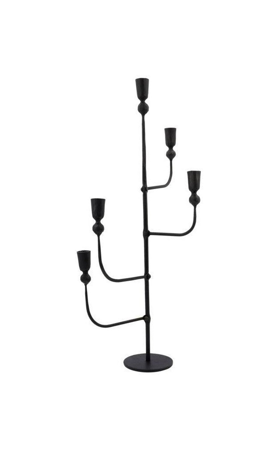 House Doctor Candle stand w. 5 cups, HDIra, Black