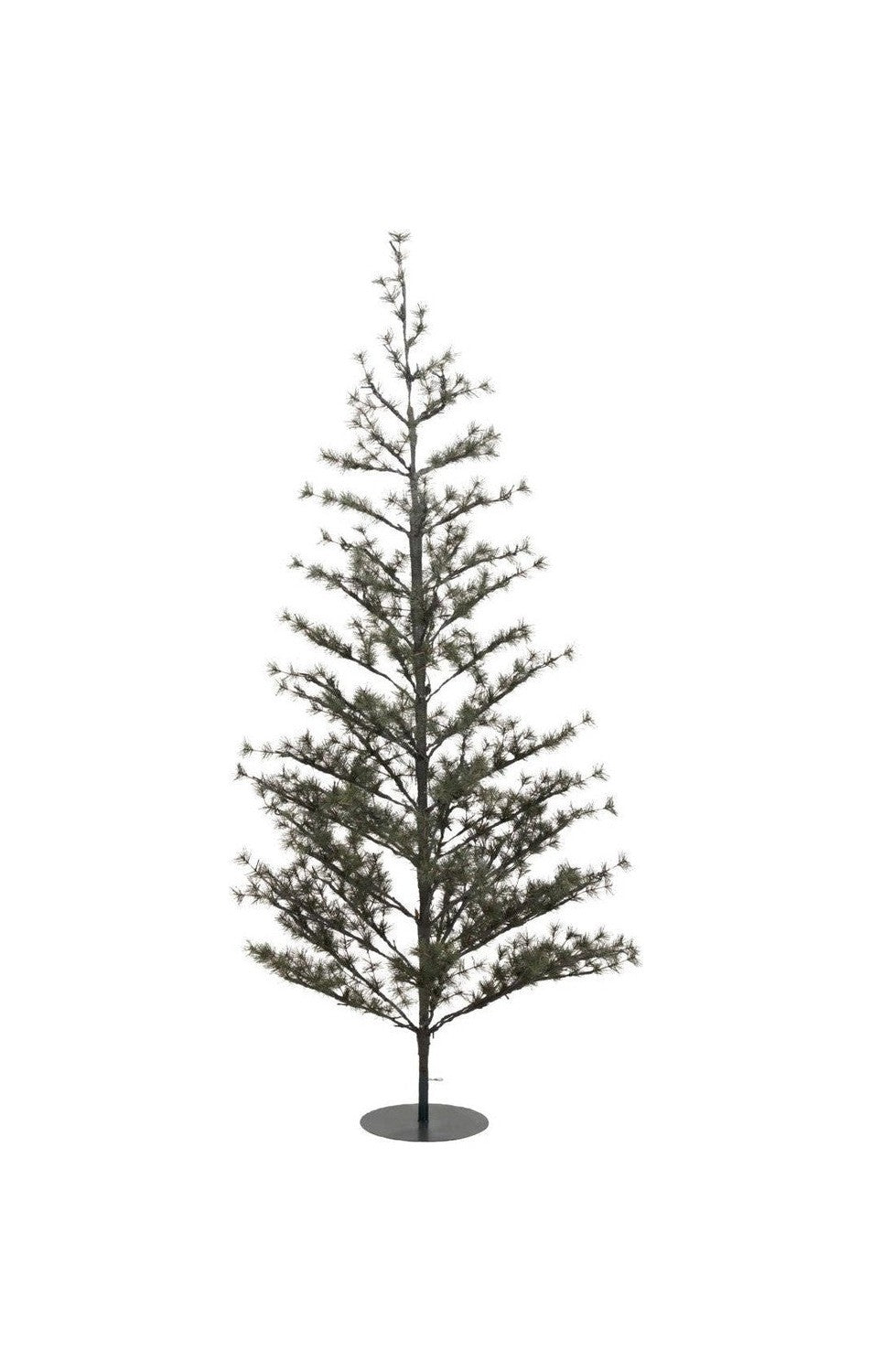 Huisarts kerstboom w. LED, HDPIN, NATUUR