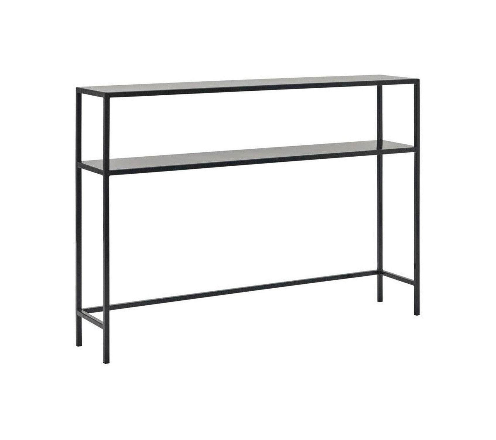 Huis Doctor Console Table, Hdfari, zwart