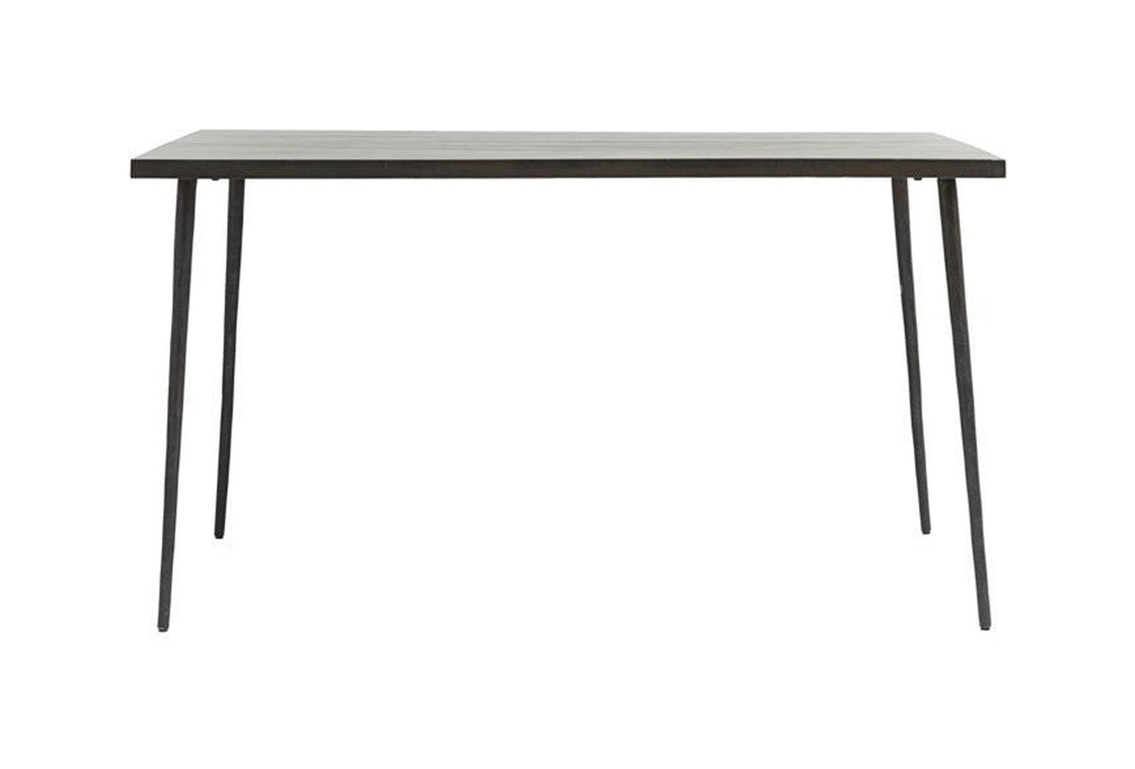 Mesa de comedor de doctor en casa, hdslated, negro