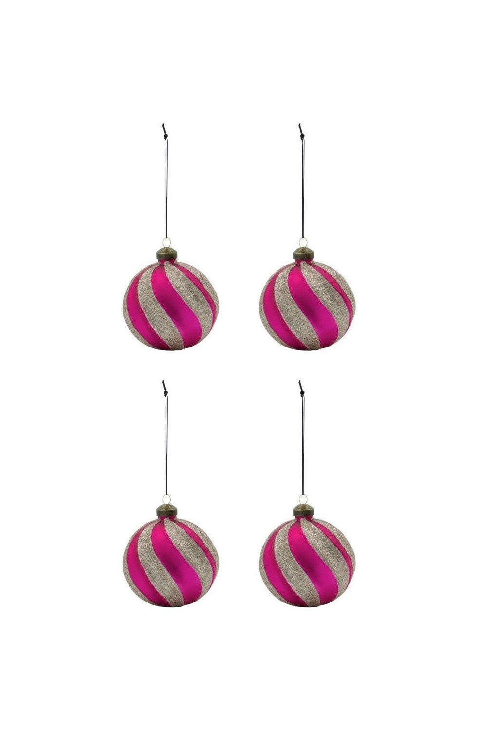 House Doctor Ornaments, Hdchun, Pink/Gold