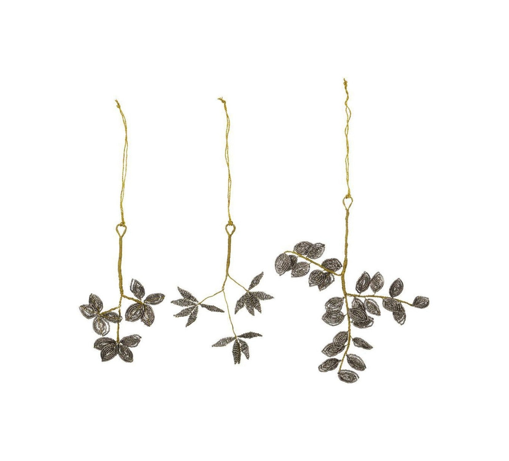 House Doctor Ornaments, Hdpearl, Gray/Gold