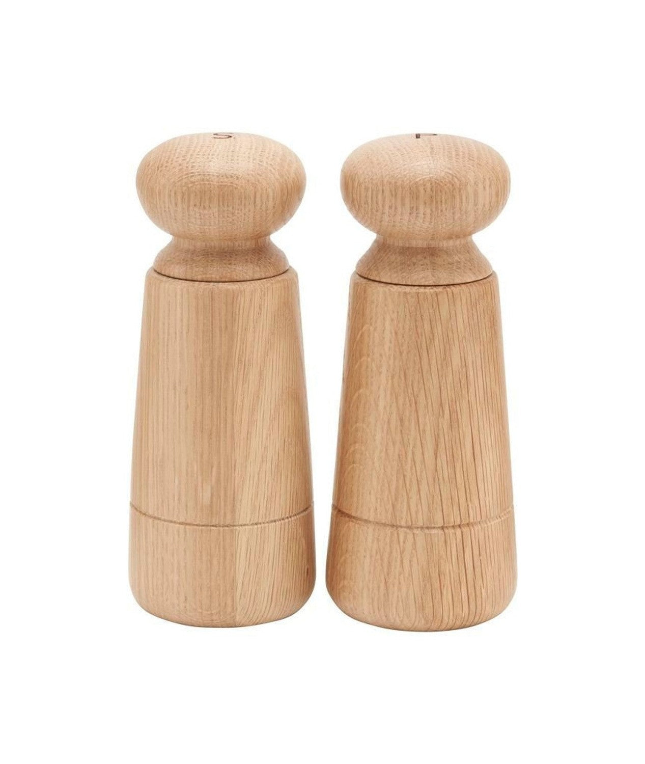 Huslæge Salt og Pepper Grinder, Hdwardha, Oak