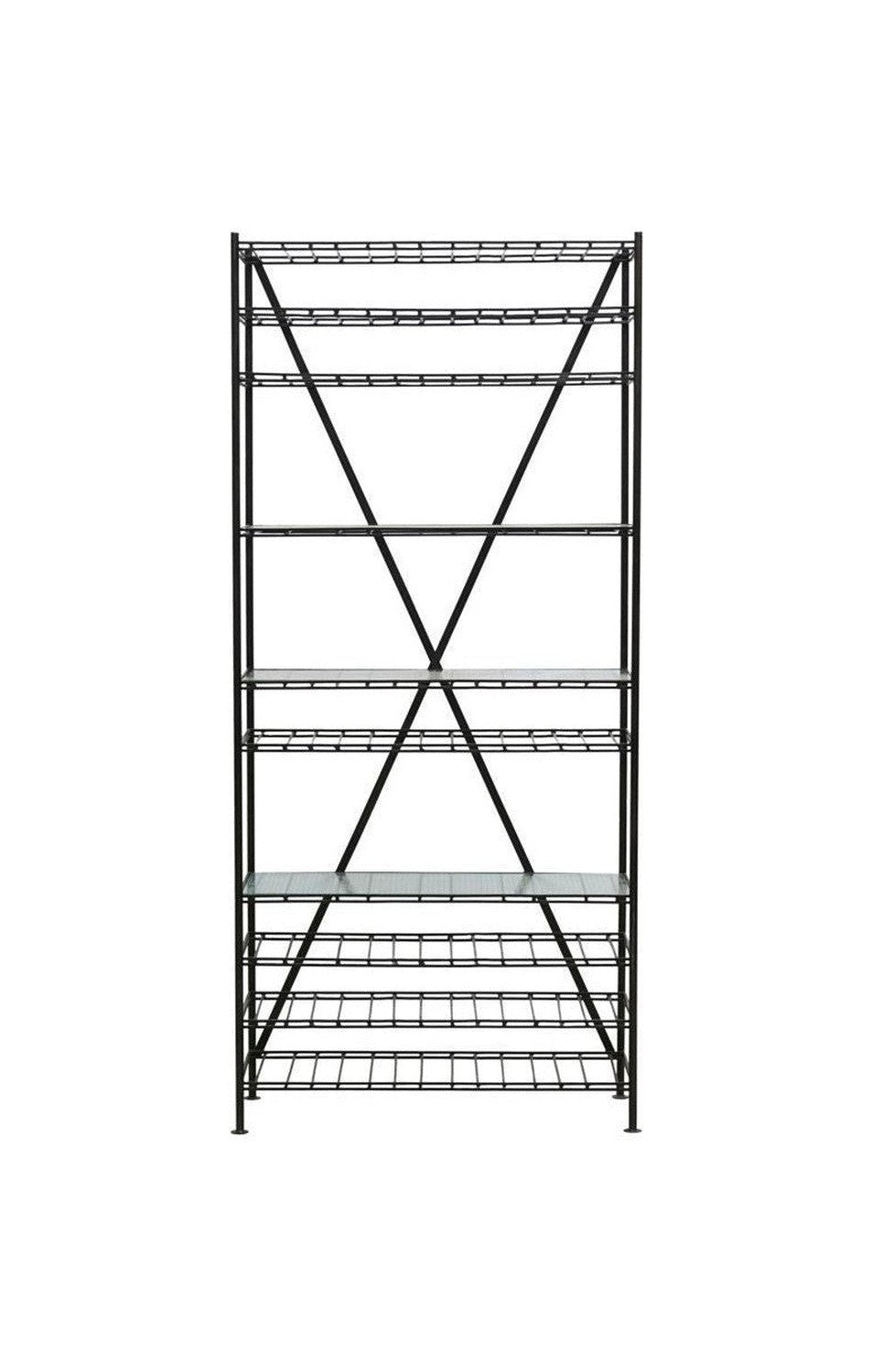 Hausärzte Regal, Hdgany, Schwarz