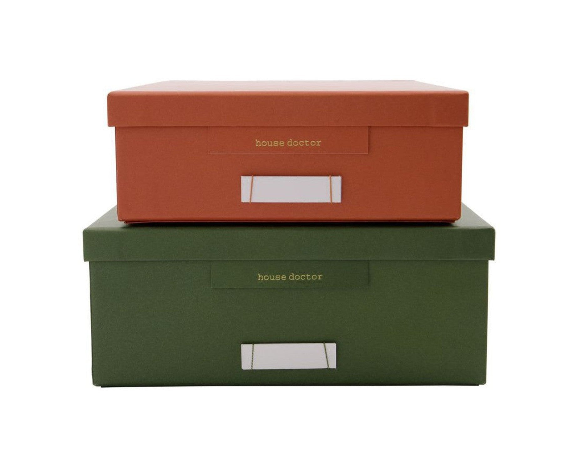 Cajas de almacenamiento de doctor en casa, hdkeke, verde/naranja