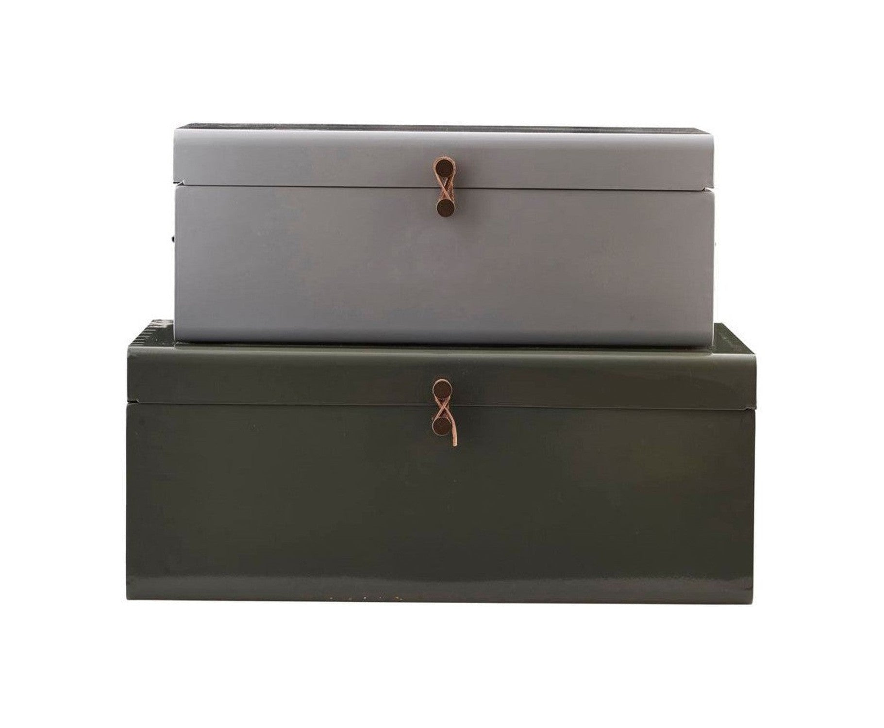 House Doctor Storage, HDMetal, Gray/Green