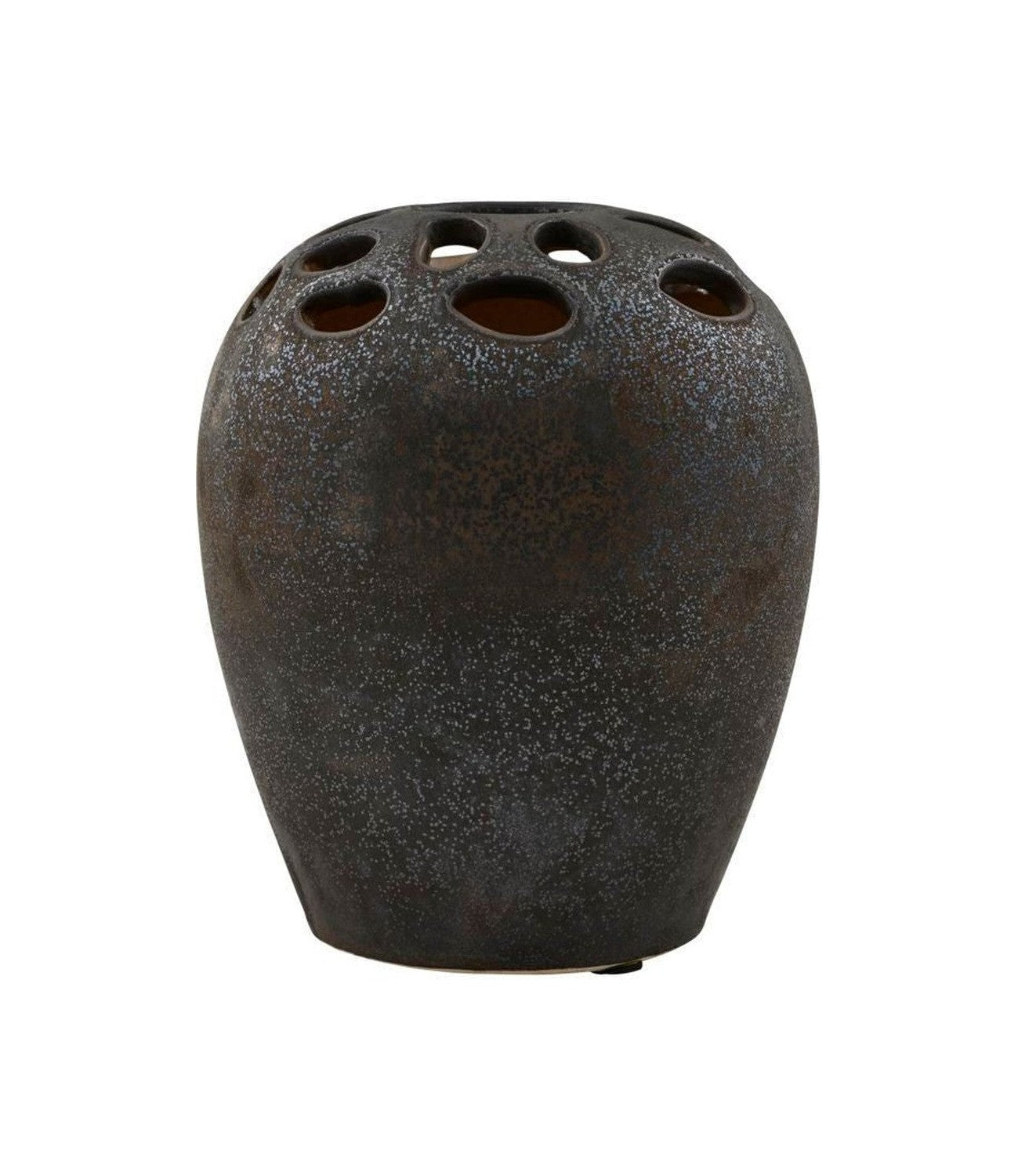 Huslege vase, hdvarios, svart flekk