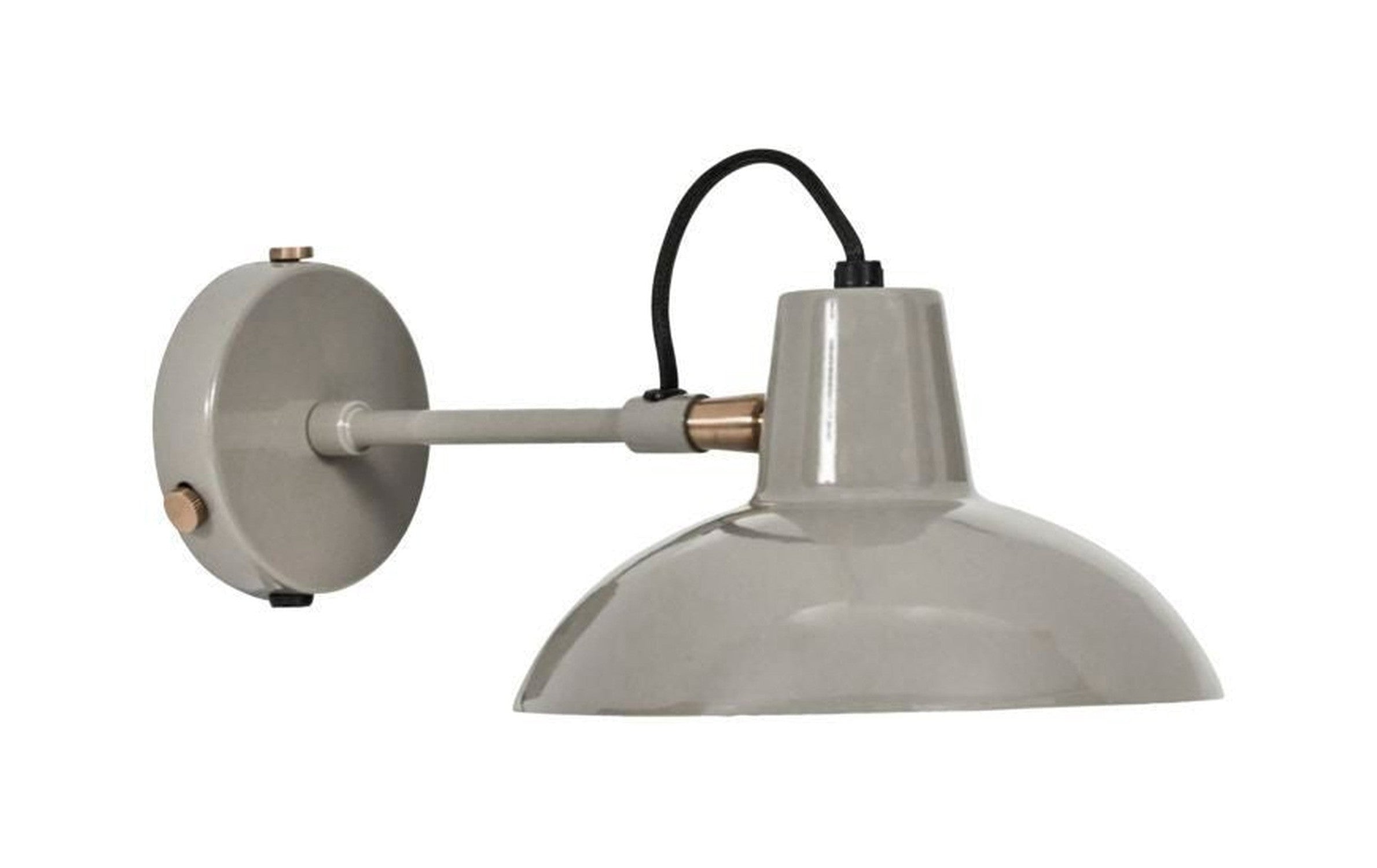 Huslege vegglampe, hddesk, grå