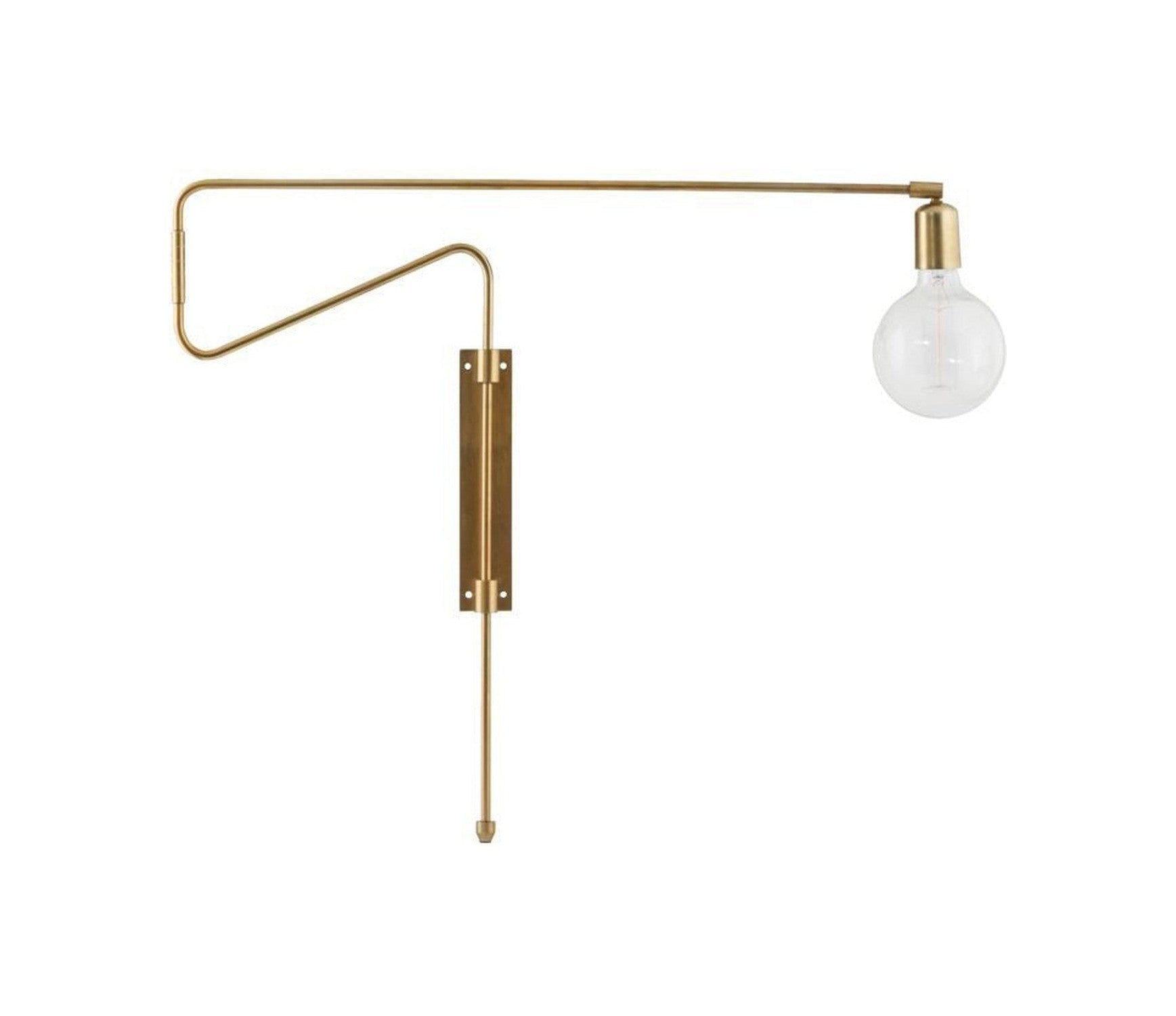 House Doctor Wall lamp, HDSwing, Brass