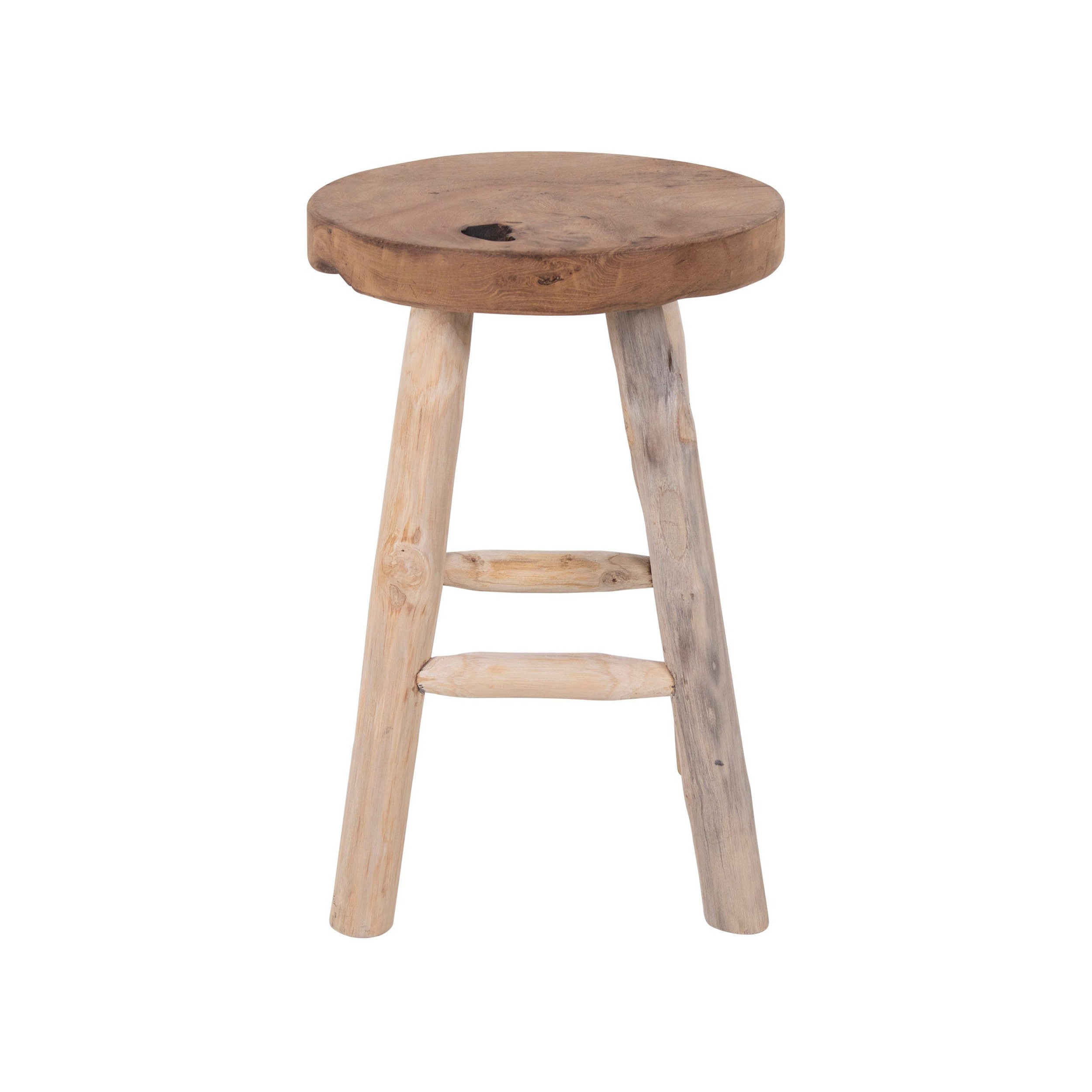 Haus nordisch badia teak stool