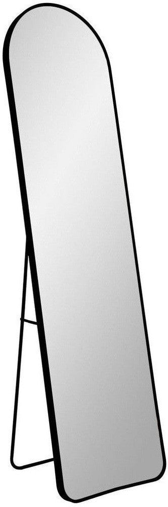 House Nordic Madrid Mirror, Aluminium, Black, 40x150 Cm