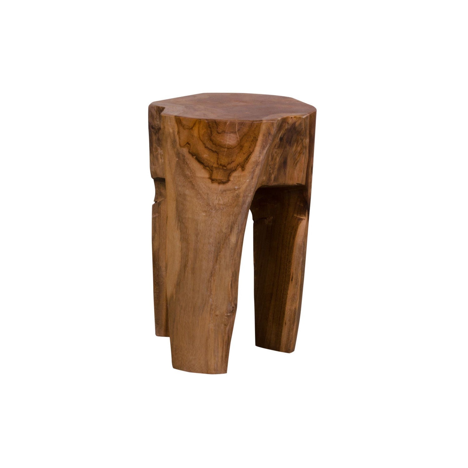 Tabouret de teck rose nordique maison