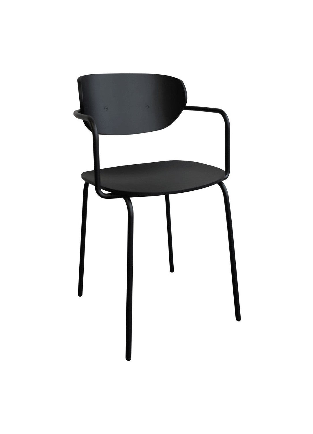 Hübsch Arch Dining Chair Black