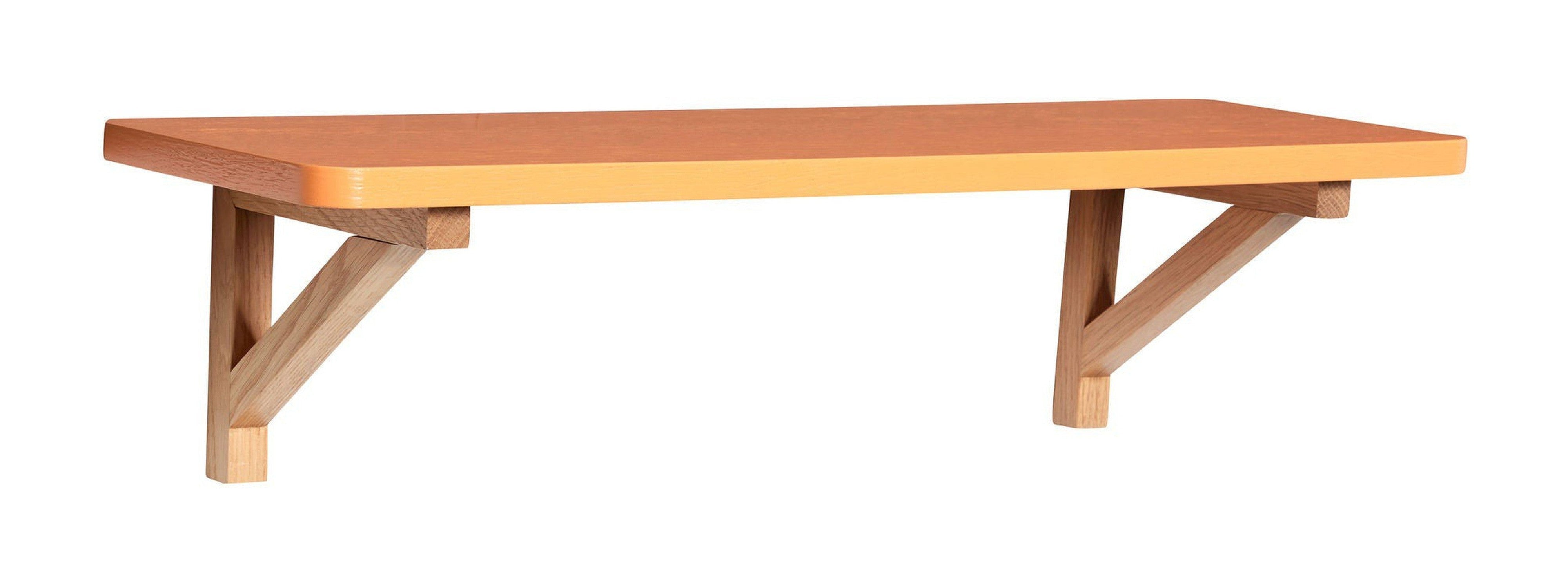 Hübsch Arki plank oranje/natuurlijk