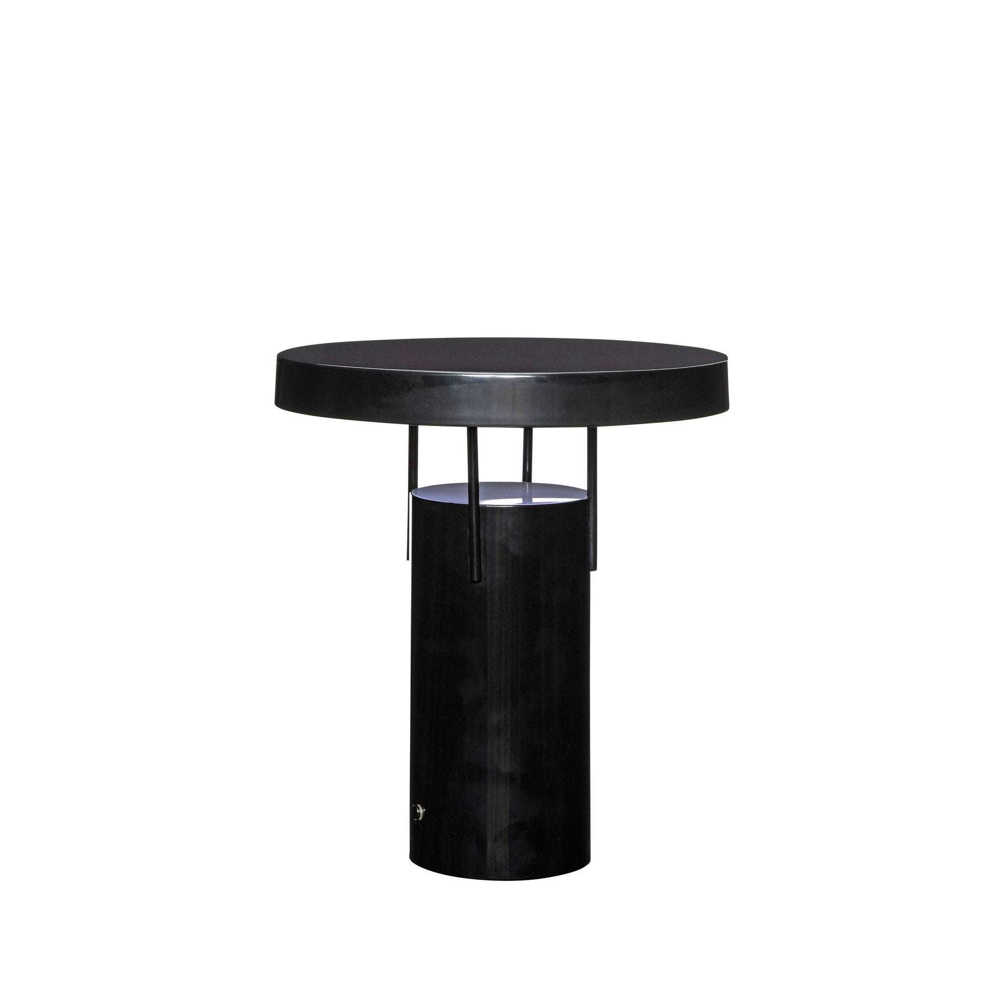 Hübsch Lámpara de mesa de traingme negra
