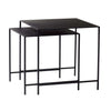 Hübsch Duo Tables (Set Of 2), Black